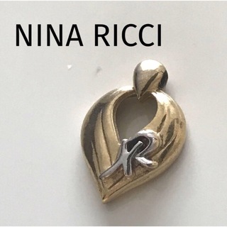 NINA RICCI - 【NINA RICCI】ニナリッチ  NRロゴ ゴールド色 シルバー色