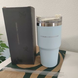 Starbucks - ※韓国限定 スターバックス タンブラー　スタンレー　水色