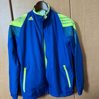 アディダス(adidas)のadidas 150cm ナイロンジャケット ブルー(ジャケット/上着)