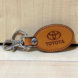 トヨタ - 非売品 TOYOTA レザーキーホルダー