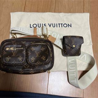 LOUIS VUITTON - ルイヴィトン ユーティリティ クロス ボディバッグ モノグラム キャンバス