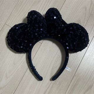 ディズニー(Disney)のディズニー カチューシャ 被り物 スパンコール ベロア(カチューシャ)