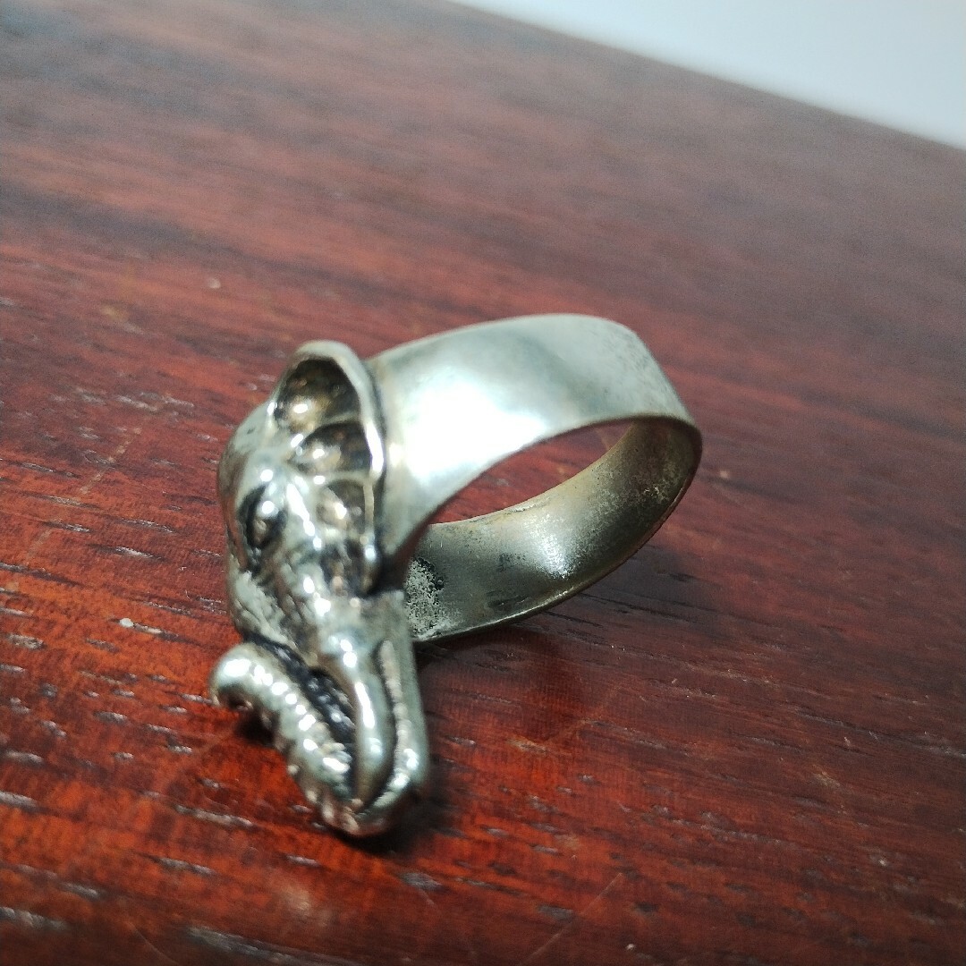 指輪　像　ゾウ メンズのアクセサリー(リング(指輪))の商品写真