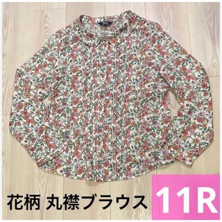 ジュンコシマダ(JUNKO SHIMADA)のジュンコシマダ　Part2 小花柄 ブラウス 11R 綿　総柄(シャツ/ブラウス(長袖/七分))