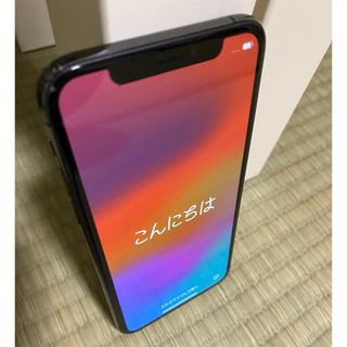 アップル(Apple)のiPhone xs 64GB ブラック(スマートフォン本体)