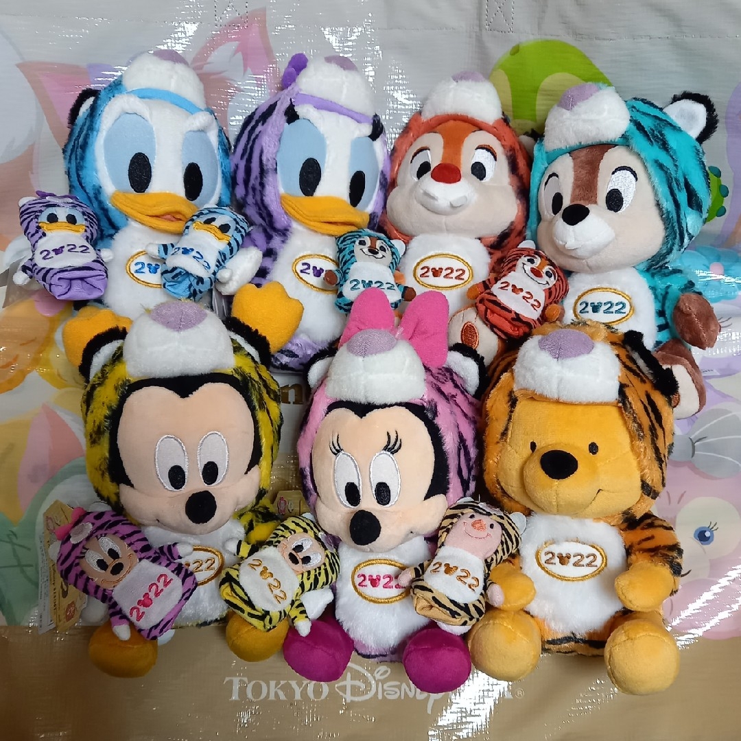 ☆ディズニー お正月 寅年 ミッキー ミニー プー ドナルドデイジ ☆ディズニー お正月 寅年 ミッキー ミニー プー ドナルドデイジ