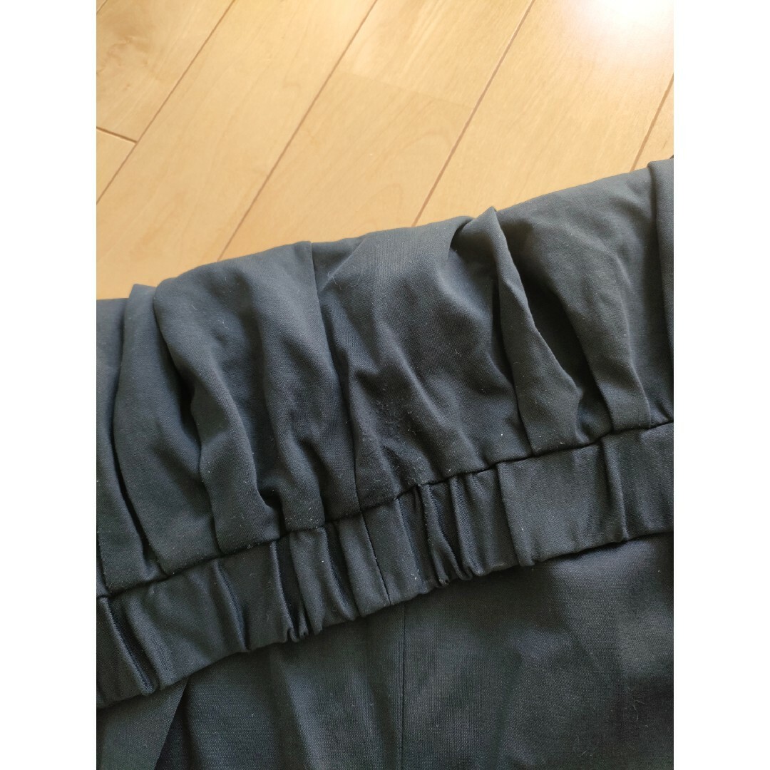 MUJI (無印良品)(ムジルシリョウヒン)のレディース　黒色スカート レディースのスカート(ロングスカート)の商品写真