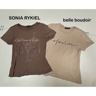 SONIA RYKIEL - SONIA RYKIEL 　＆　belle boudoir  Tシャツ