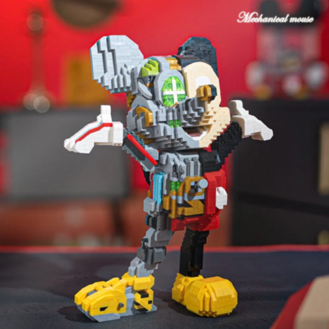 Disney(ディズニー)の★『ロボットミッキーだよ！』ナノブロック★ エンタメ/ホビーのおもちゃ/ぬいぐるみ(キャラクターグッズ)の商品写真