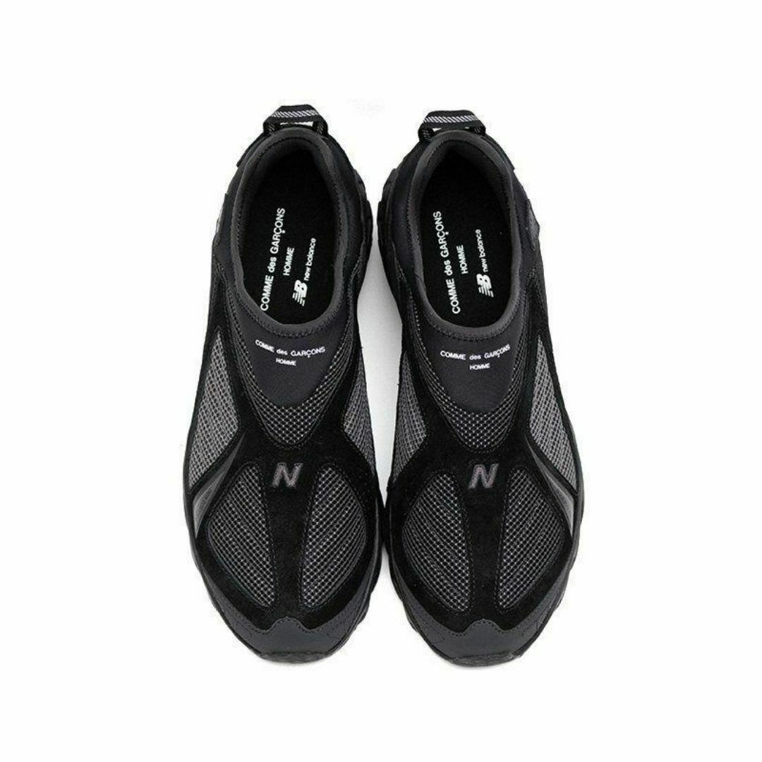 COMME des GARCONS HOMME(コムデギャルソンオム)のコム デ ギャルソン・オム × ニューバランス ML610S 26cm 黒 メンズの靴/シューズ(スニーカー)の商品写真