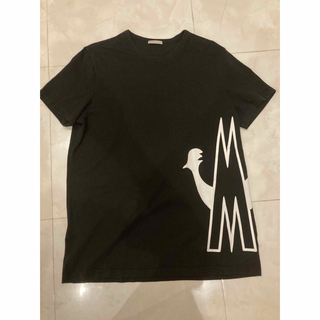 モンクレール(MONCLER)のサイズXL】モンクレール   MONCLER 半袖Tシャツ　ブラック　黒(Tシャツ/カットソー(半袖/袖なし))