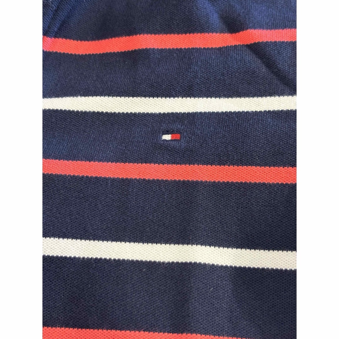 TOMMY HILFIGER(トミーヒルフィガー)の#トミーフィルフィガー#レディース#ポロシャツ#サイズM#ボーダー#可愛い レディースのトップス(ポロシャツ)の商品写真