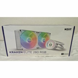 NZXT KRAKEN Elite RGB 280 White 簡易水冷クーラー(PCパーツ)