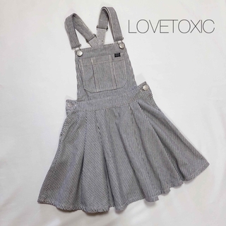 lovetoxic - ラブトキ ジャンパースカート 140cm