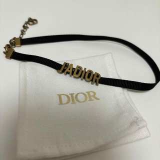 クリスチャンディオール(Christian Dior)のdior クリスチャンディオール チョーカー ゴールド(ネックレス)
