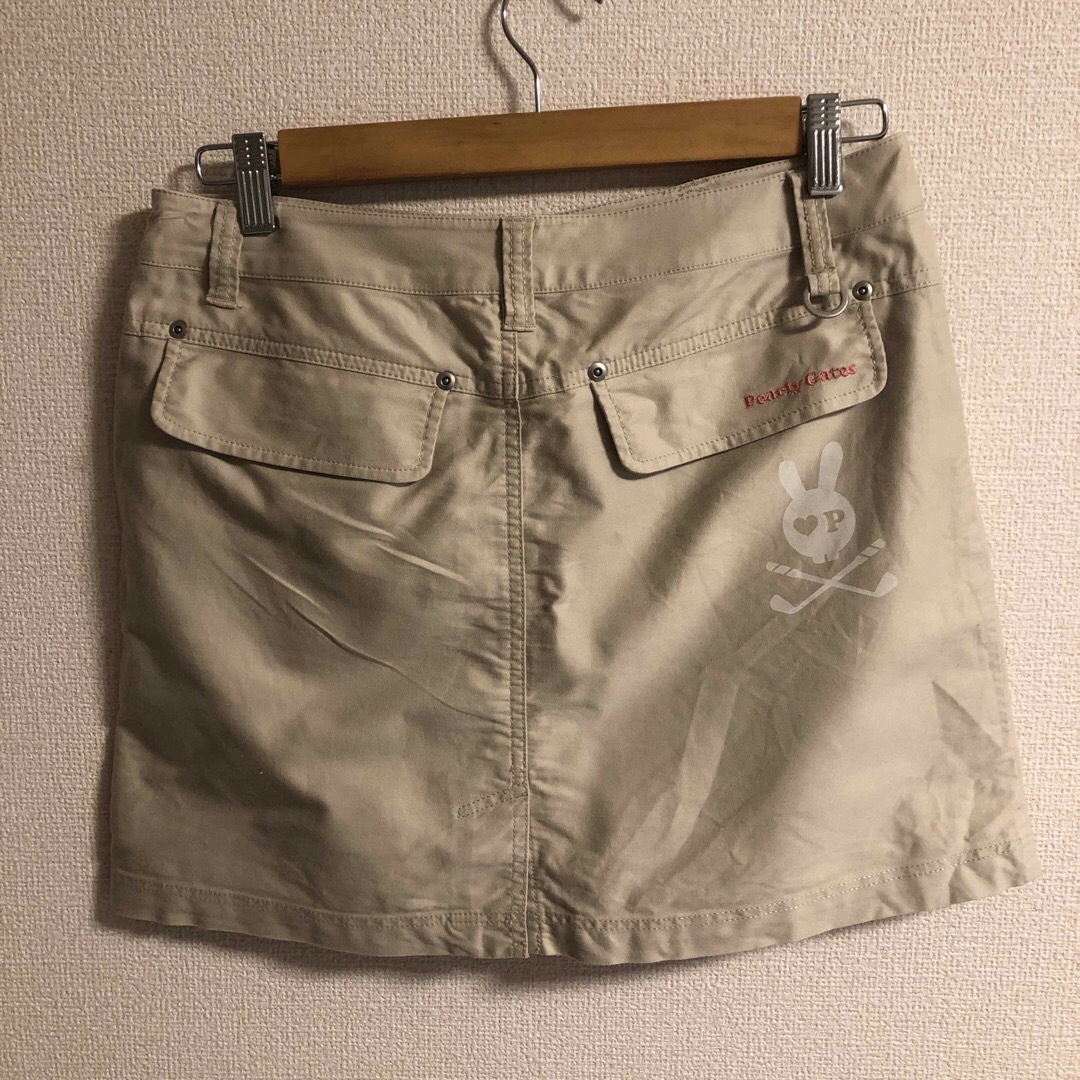 PEARLY GATES(パーリーゲイツ)のパーリーゲイツ　ゴルフ　スカート　サイズ2 レディースのスカート(ミニスカート)の商品写真