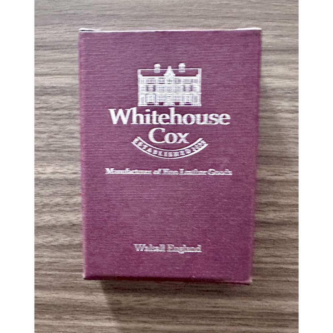 WHITEHOUSE COX - WHITEHOUSE COX ダービーコレクション コインケース 小物入れ