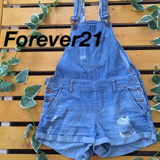 フォーエバートゥエンティーワン(FOREVER 21)の★Forever21★　サロペット　 デニム 　オーバーオール　160㎝(パンツ/スパッツ)