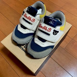 ミキハウス(mikihouse)のMIKIHOUSE×MIZUNO  スニーカー♡16cm(スニーカー)