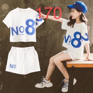 KSEA142子供服 セットアップ トップス+ショートパンツ 2点セット 夏(Tシャツ/カットソー)