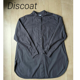 Discoat - Discoat ディスコート　バンドカラーシャツ　長袖