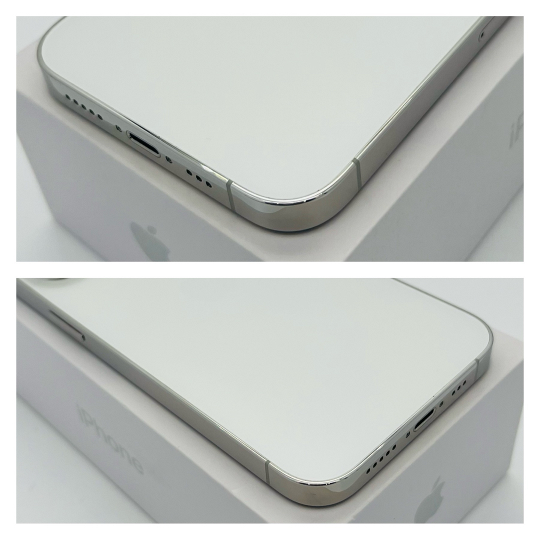 iPhone(アイフォーン)のS 新品電池　iPhone 13 Pro シルバー 256 GB SIMフリー スマホ/家電/カメラのスマートフォン/携帯電話(スマートフォン本体)の商品写真