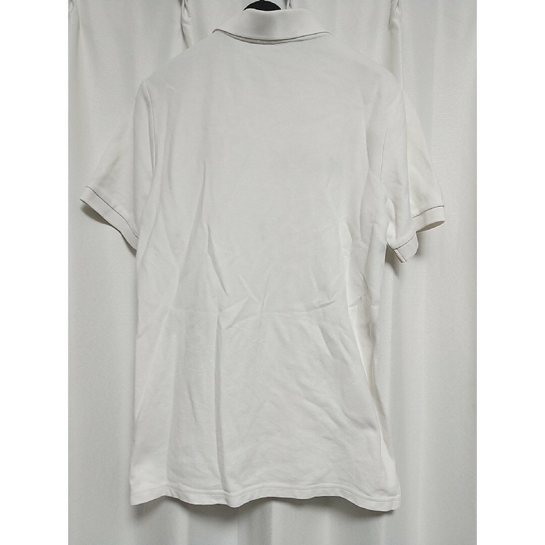 NIKE(ナイキ)のNIKE ポロシャツ Ｍサイズ 白 ナイキ スポーツ アメカジ ホワイト 古着屋 メンズのトップス(ポロシャツ)の商品写真
