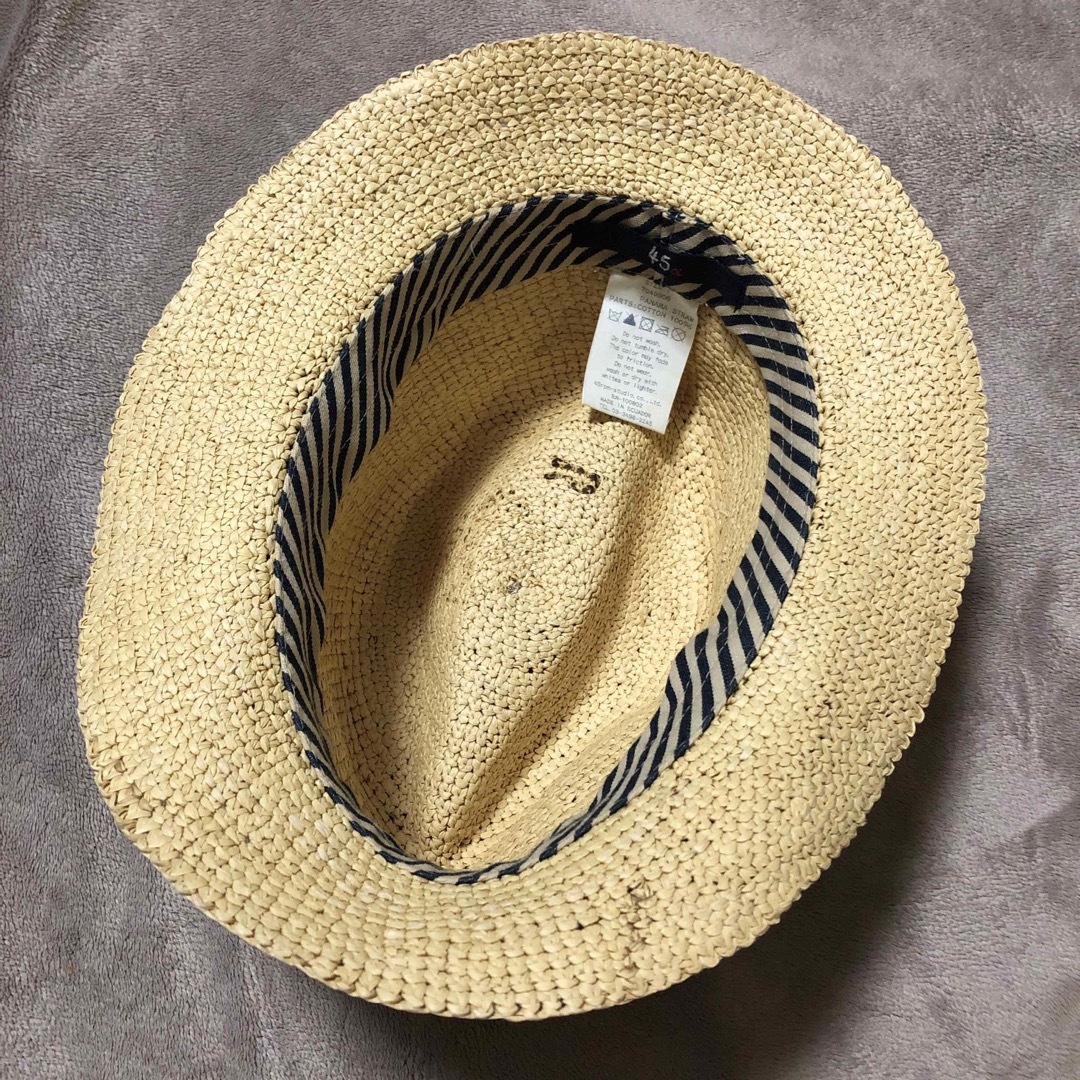 45rpm PANAMA STRAW HAT エクアドル製 45rpm PANAMA STRAW HAT エクアドル製