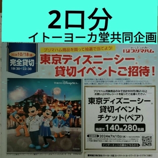 【懸賞応募】東京ディズニーシー貸切イベントチケット(ペア）(遊園地/テーマパーク)