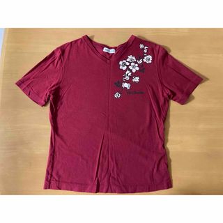 used ヴェールダンス　Tシャツ　M 赤系