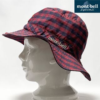 モンベル(mont bell)の【超美品】完売mont-bellモンベル WICライト サファリチェックハットL(ハット)