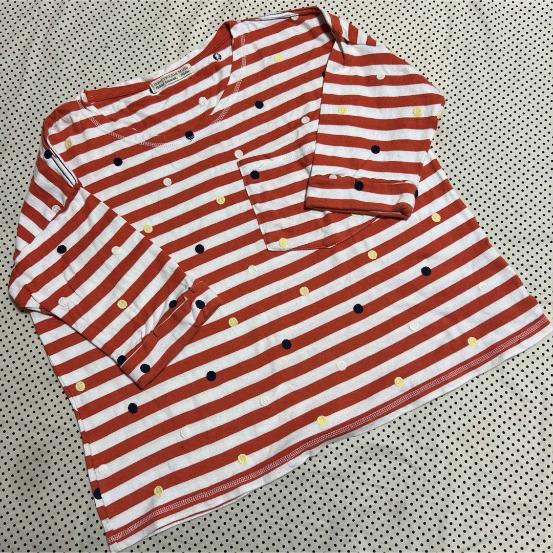 HONEYSUCKLE ROSE(ハニーサックルローズ)のHONEYSUCKLE ROSE Tシャツ M レディースのトップス(シャツ/ブラウス(長袖/七分))の商品写真