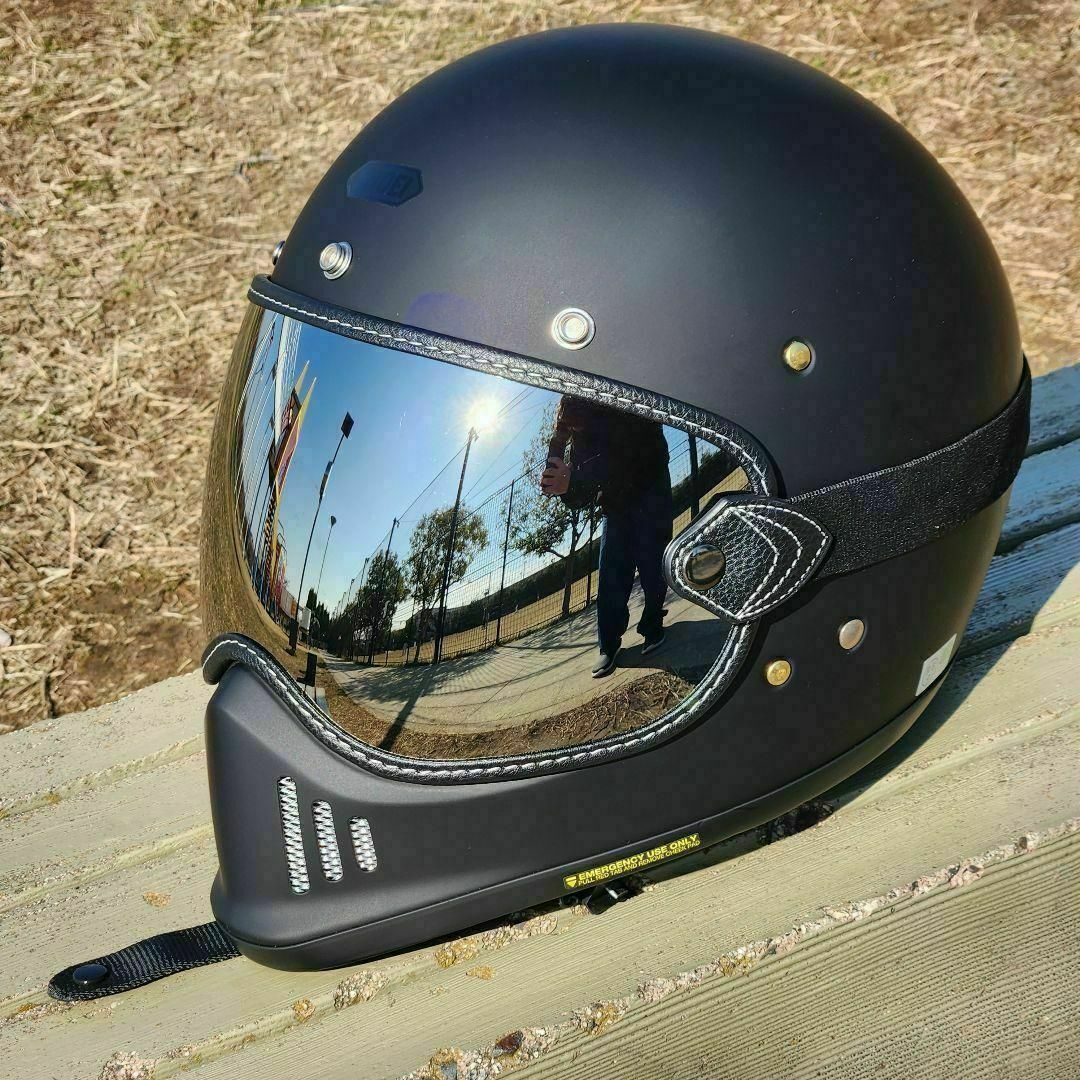 SHOEI EX-ZERO 専用設計　ゴーグル　シルバー　ミラーシールド 自動車/バイクのバイク(装備/装具)の商品写真