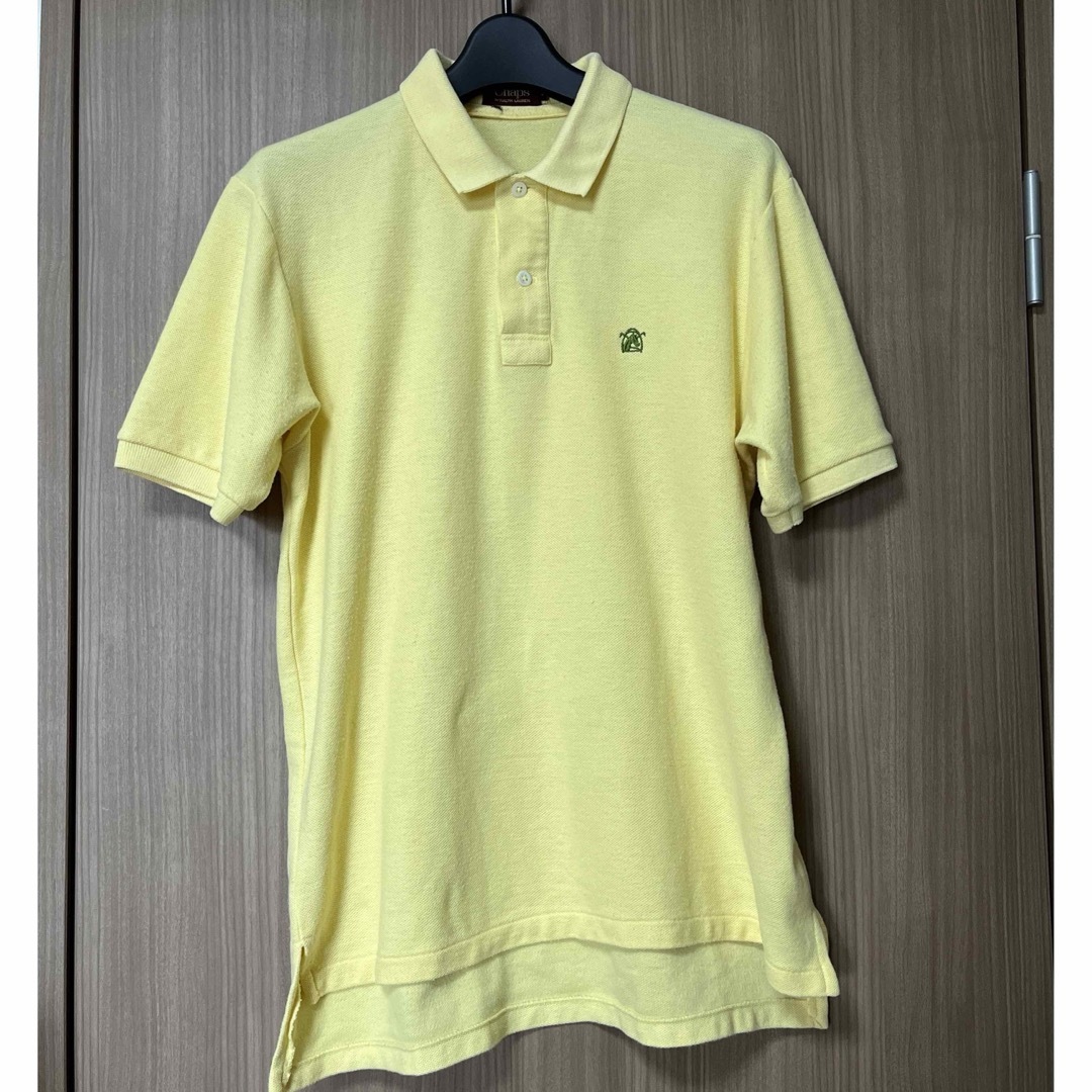 Ralph Lauren(ラルフローレン)の80s ヴィンテージ CHAPS  ラルフローレン ポロシャツ L  イエロー メンズのトップス(ポロシャツ)の商品写真