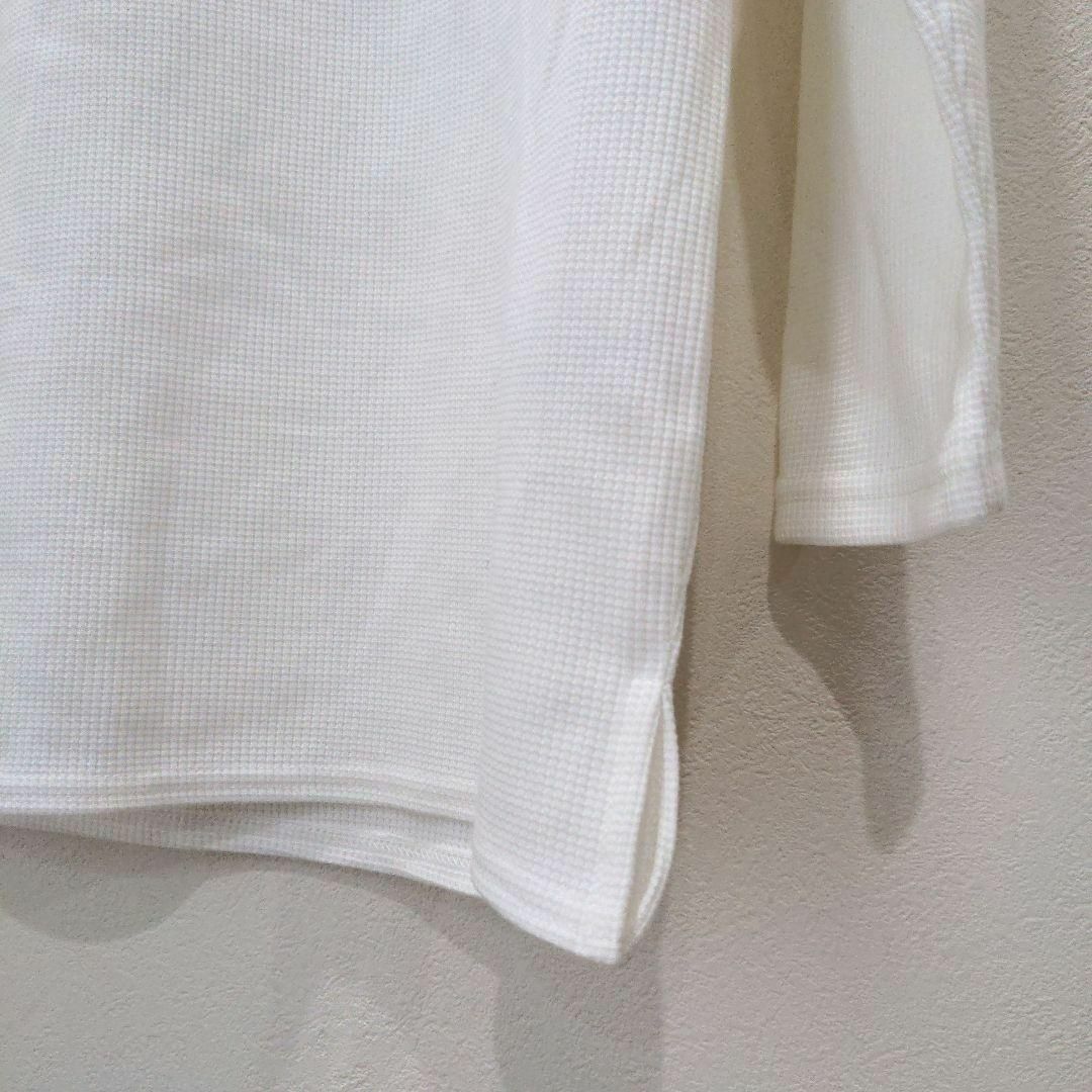 Dcollection 【タグ付き未使用品】 吸湿発熱素材 ワッフル ロンT Ｍ メンズのトップス(Tシャツ/カットソー(七分/長袖))の商品写真