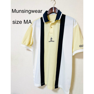 マンシングウェア(Munsingwear)のマンシングウェア ポロシャツ メンズ ゴルフウェア 半袖シャツ★6101 大きめ(ウエア)