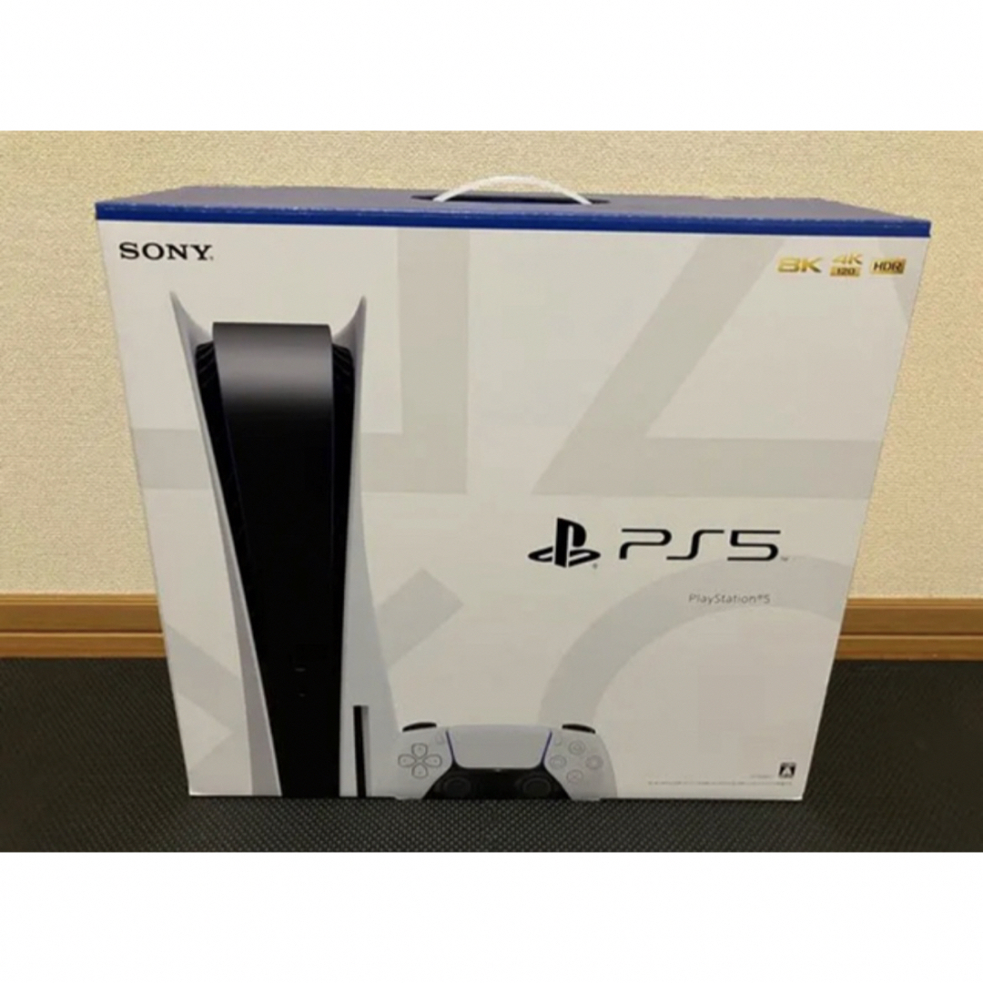 PlayStation(プレイステーション)のPlayStation5  CFI-1200A 01 エンタメ/ホビーのゲームソフト/ゲーム機本体(家庭用ゲーム機本体)の商品写真