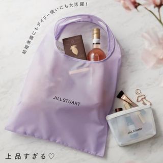 ジルスチュアート(JILLSTUART)のゼクシィ 付録 ジルスチュワート エコバッグ&ポーチ(エコバッグ)