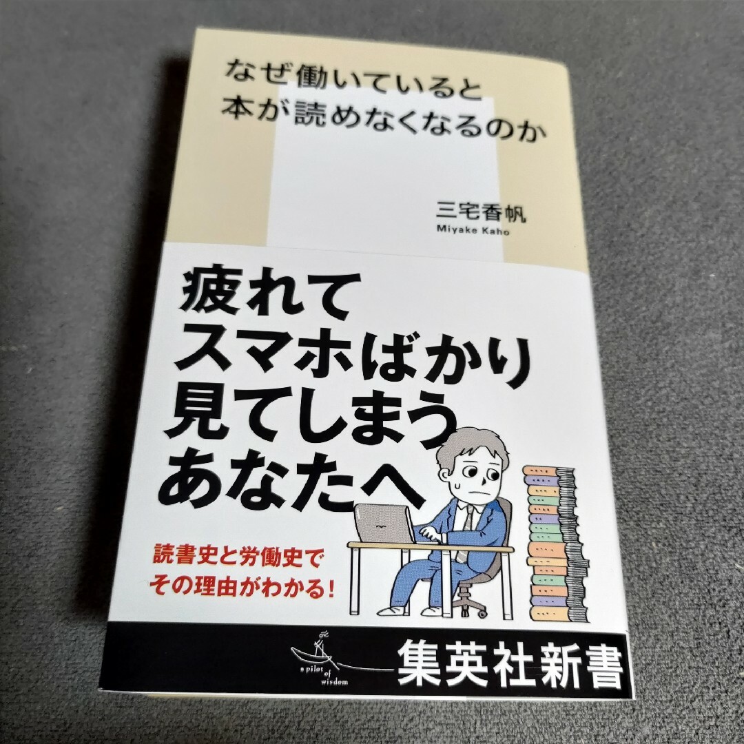 集英社(シュウエイシャ)のなぜ働いていると本が読めなくなるのか エンタメ/ホビーの本(人文/社会)の商品写真