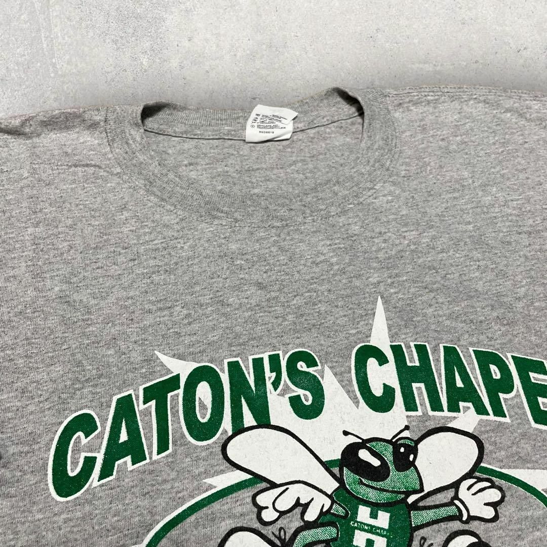 Anvil(アンビル)のUS古着 anvil CATON'S CHAPEL HORNETS Tシャツ メンズのトップス(Tシャツ/カットソー(半袖/袖なし))の商品写真