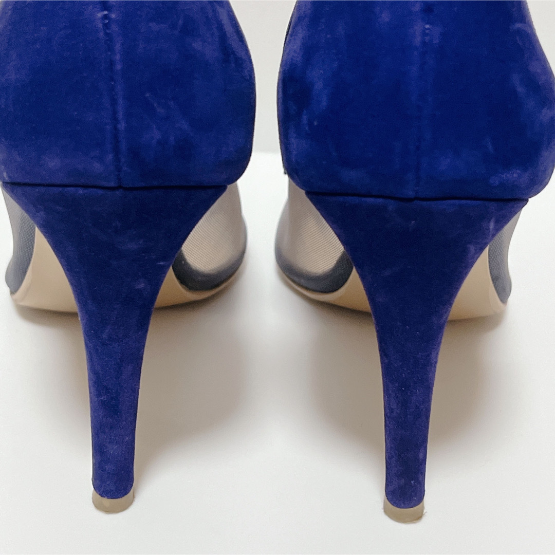 DIANA(ダイアナ)の美品✨️DIANA パンプス 24cm シースルー スウェード レディースの靴/シューズ(ハイヒール/パンプス)の商品写真