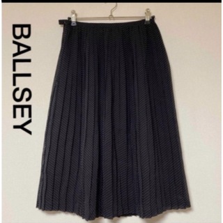 ボールジィ(Ballsey)のボールジィ　スカート   プリーツ　ドット　水玉　サイズ36(ひざ丈スカート)