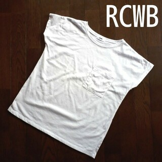 ロデオクラウンズワイドボウル(RODEO CROWNS WIDE BOWL)のRCWB Tシャツ ロデオクラウンズ 半袖 白Tシャツ(Tシャツ(半袖/袖なし))