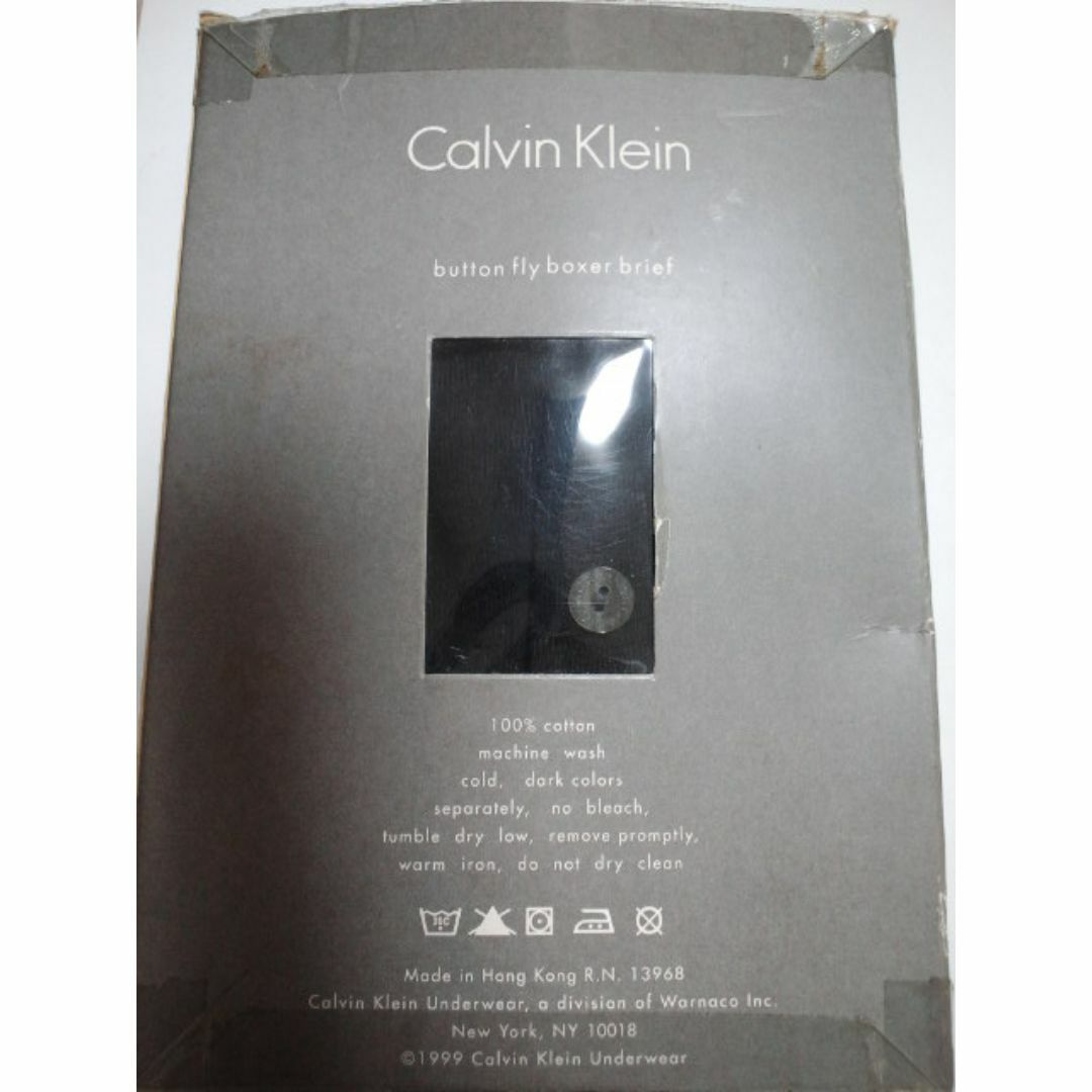 Calvin Klein(カルバンクライン)の新品 CK　ボクサーブリーフ黒 メンズのアンダーウェア(ボクサーパンツ)の商品写真