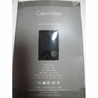 カルバンクライン(Calvin Klein)の新品 CK　ボクサーブリーフ黒(ボクサーパンツ)