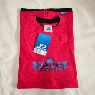 ピコ(PIKO)のレア 新品 PIKO ピコ  半袖Tシャツ Mサイズ 赤 両面プリント(Tシャツ/カットソー(半袖/袖なし))