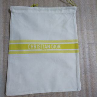 クリスチャンディオール(Christian Dior)のChristian Dior・ノベルティ・巾着・イエロー・サマーインディオール(ポーチ)