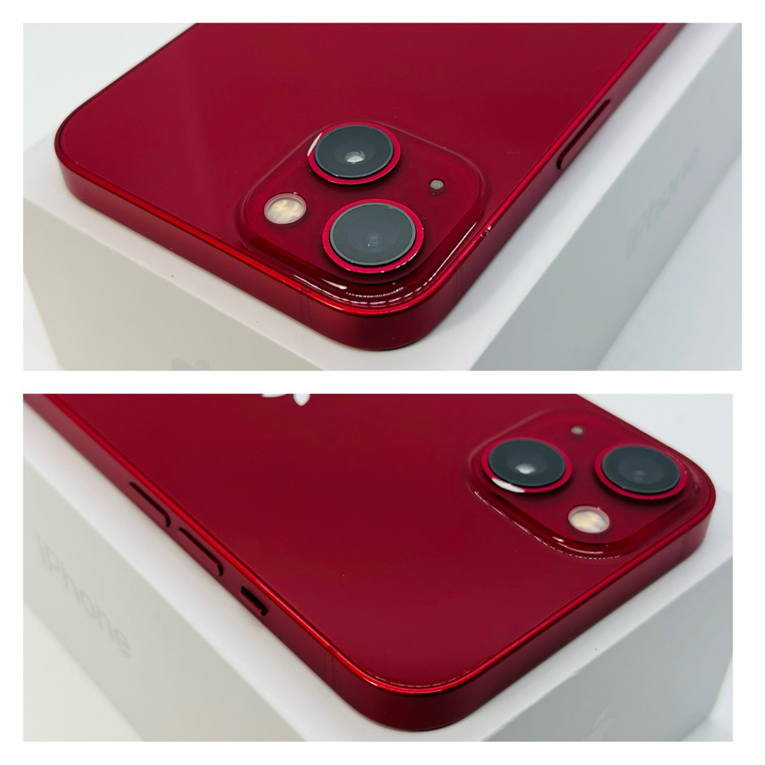 iPhone(アイフォーン)の新品電池　iPhone 13 レッド 512 GB SIMフリー　本体 スマホ/家電/カメラのスマートフォン/携帯電話(スマートフォン本体)の商品写真