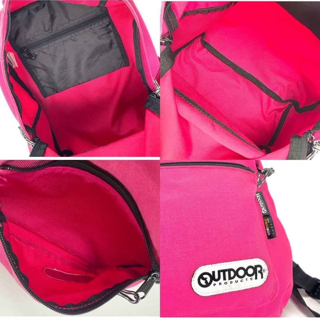 OUTDOOR(アウトドア)のoutdoor リュック リュックサック ピンク アウトドア 通学 レディース レディースのバッグ(リュック/バックパック)の商品写真