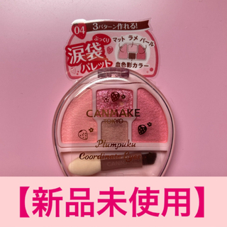 CANMAKE - 【新品未使用】限定 キャンメイク いちごプランぷくコーデアイズ